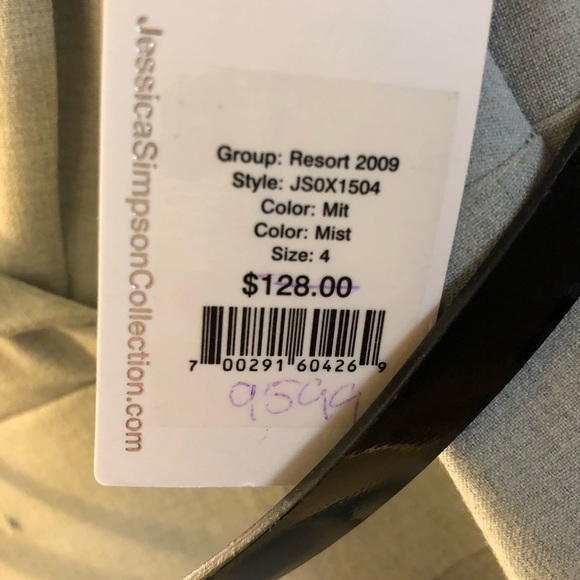 NWT Jessica Simpson sleeveless dress - grey 4 - Picture 4 of 6